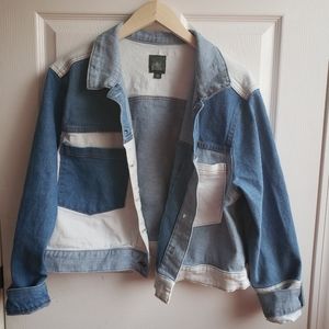 🦄Patchwork Jean Jacket